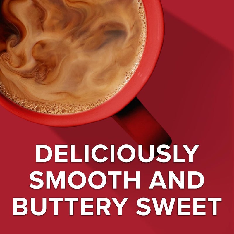Folgers Buttery Caramel Flavored Ground Coffee, 9.6 Ounce Canister (Pack of 6) - Image 4